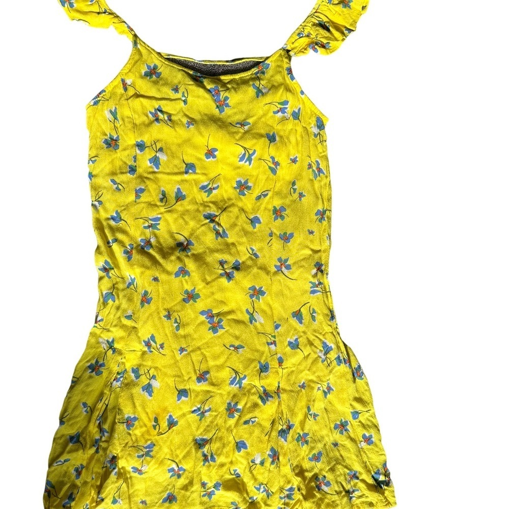 O'Neill Yellow Floral Kids Casual sundress